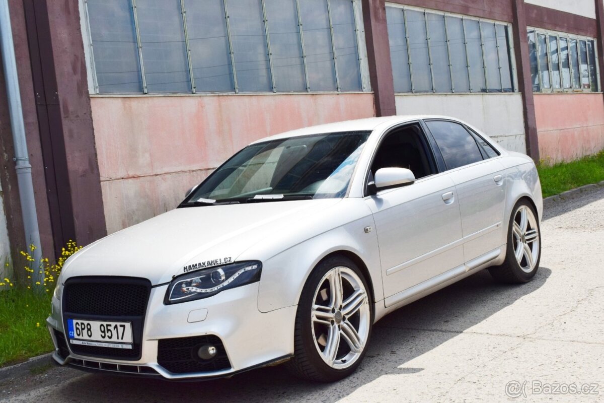 Audi A4 B7 3.2 V6/S-LINE/MANUÁL/4X4/