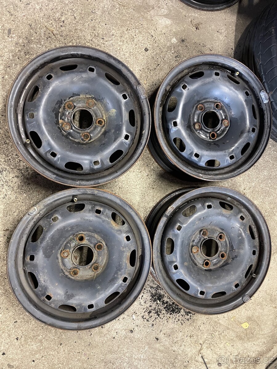 14” disky 5x100 fabia, Roomster, polo, ibiza