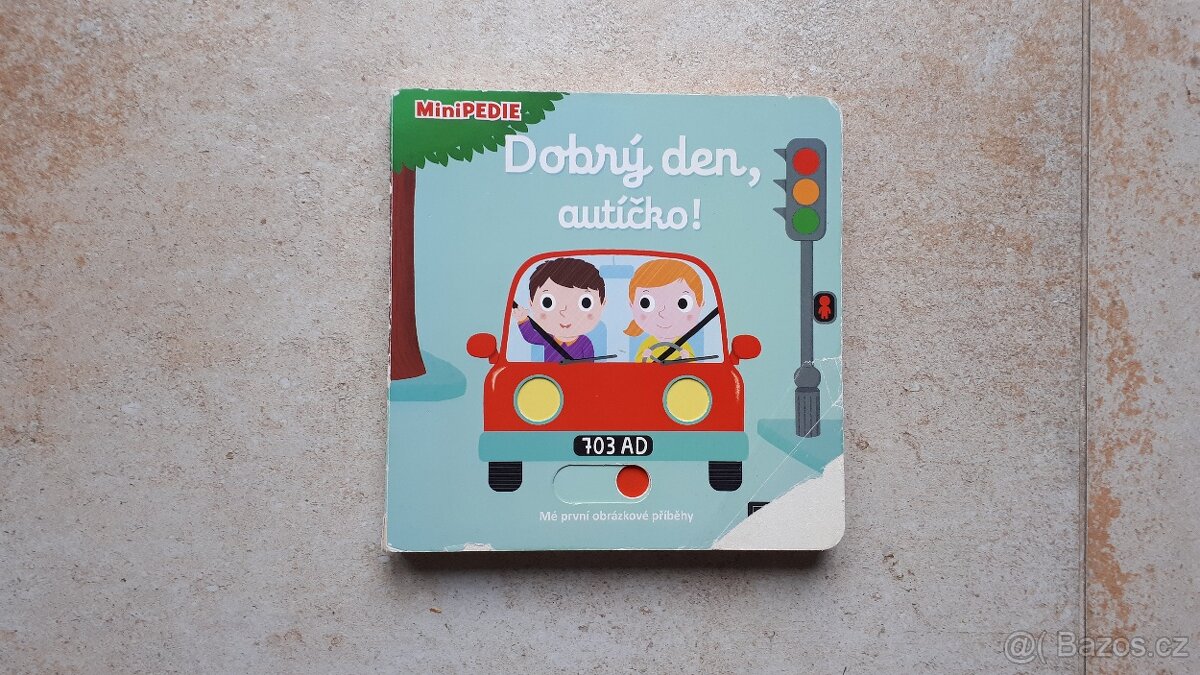 Dětská posuvná knížka leporelo Minipedie Svojtka