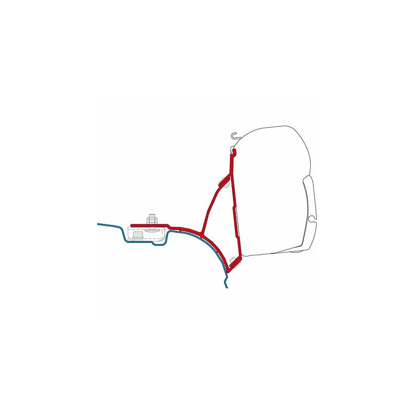 Adaptér pro markýzy F45 Fiamma KIT pro VW T5/T6