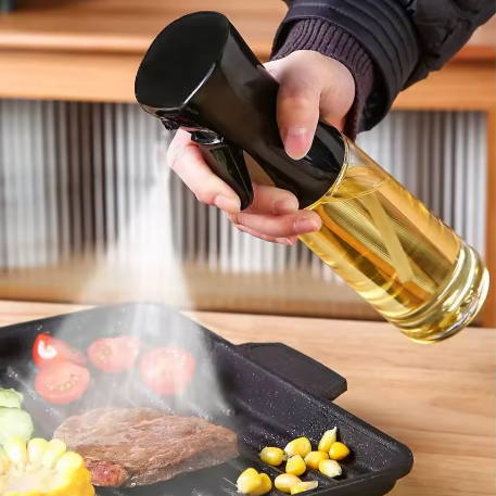 Rozprašovač na olej 200/300/500 ml – NOVÉ Láhev s rozprašov