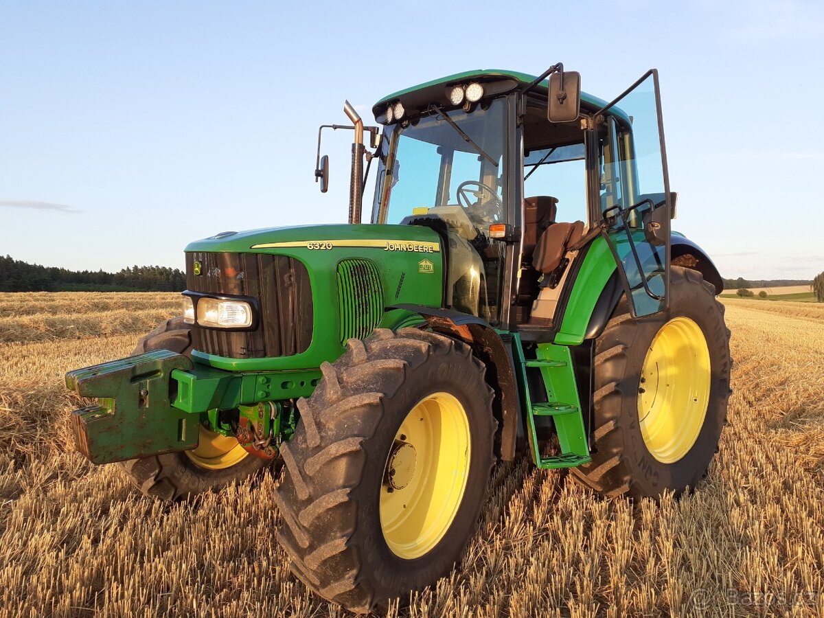 Prodám kolový traktor John Deere 6320- Premium