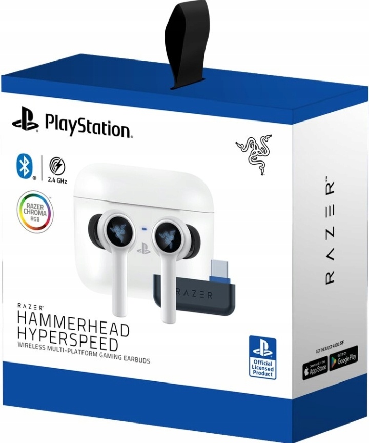 Herní sluchátka Razer Hammerhead HyperSpeed (PlayStation Lic