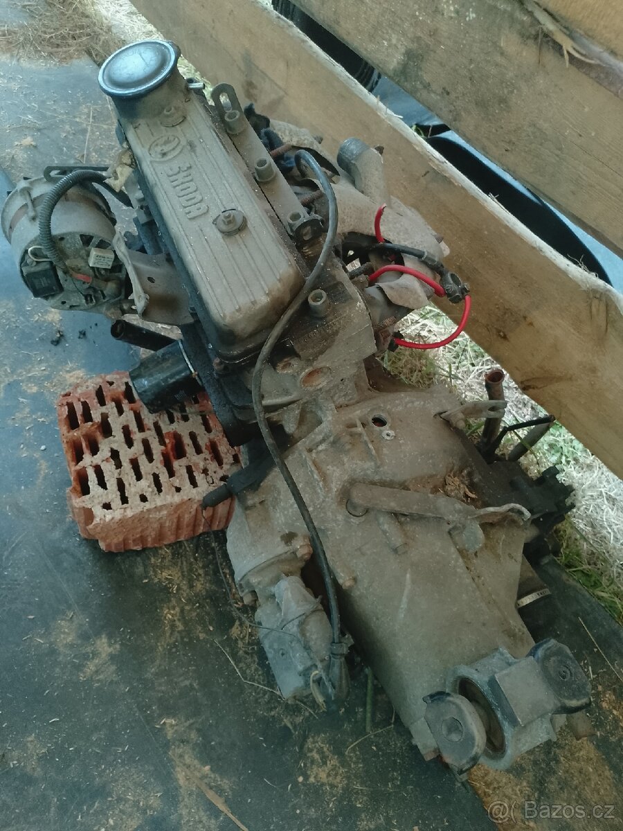 Motor + převodovka Felicie 1.3 mpi 50kw