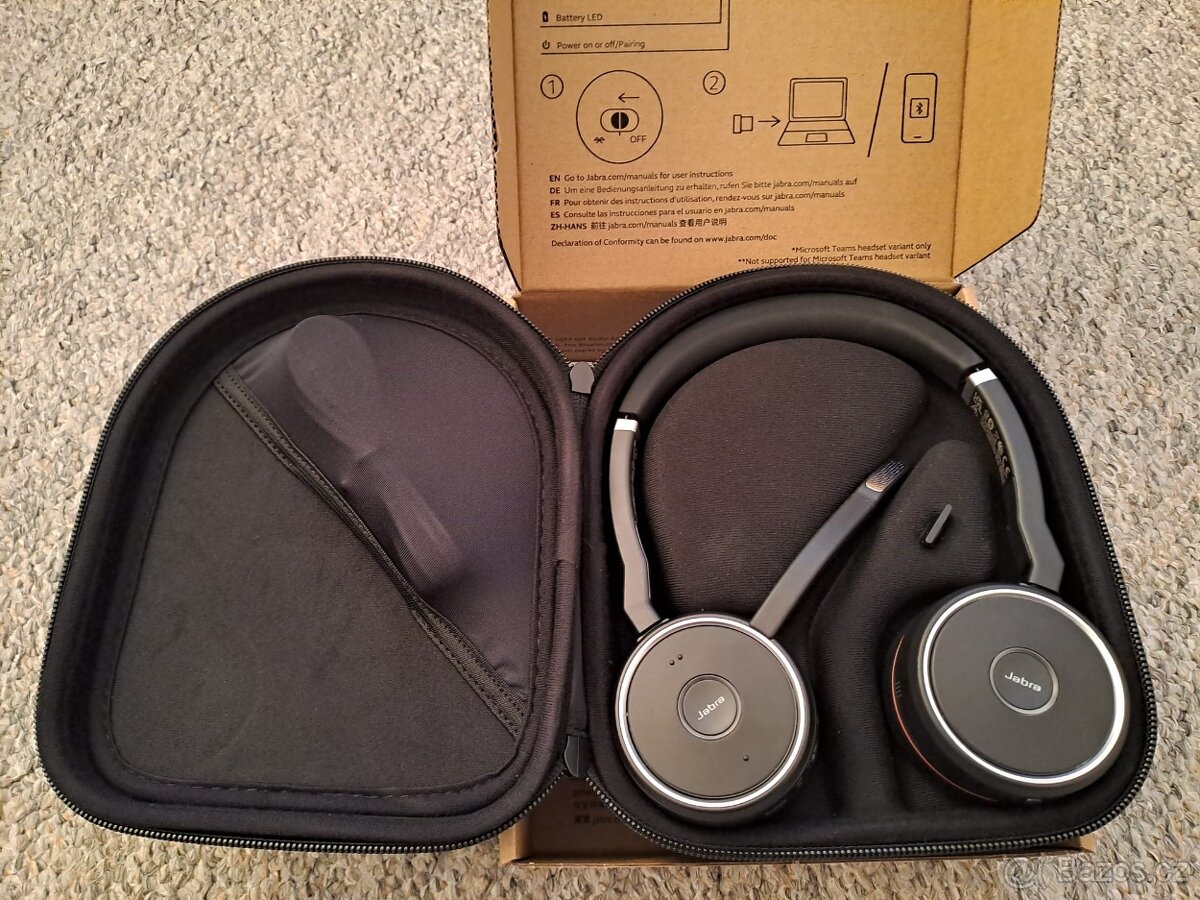 Sluchátak Jabra Evolve 75