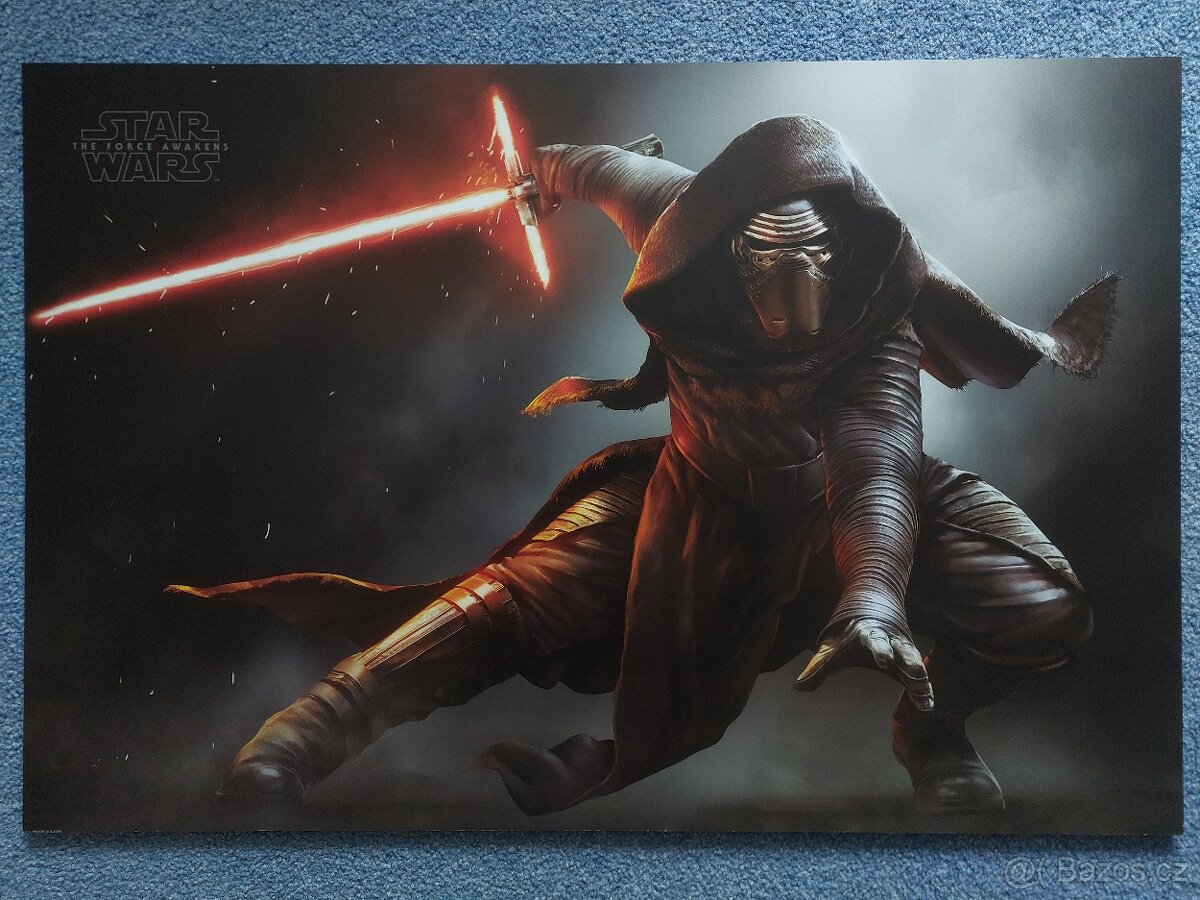 Obraz Star Wars, dřevo, rozměr 60x90 cm