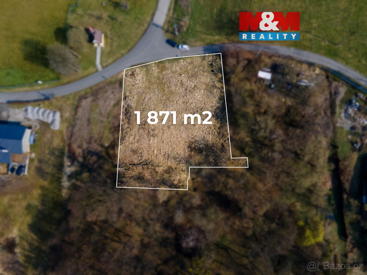 Prodej pozemku k bydlení, 1871 m², Ostrava