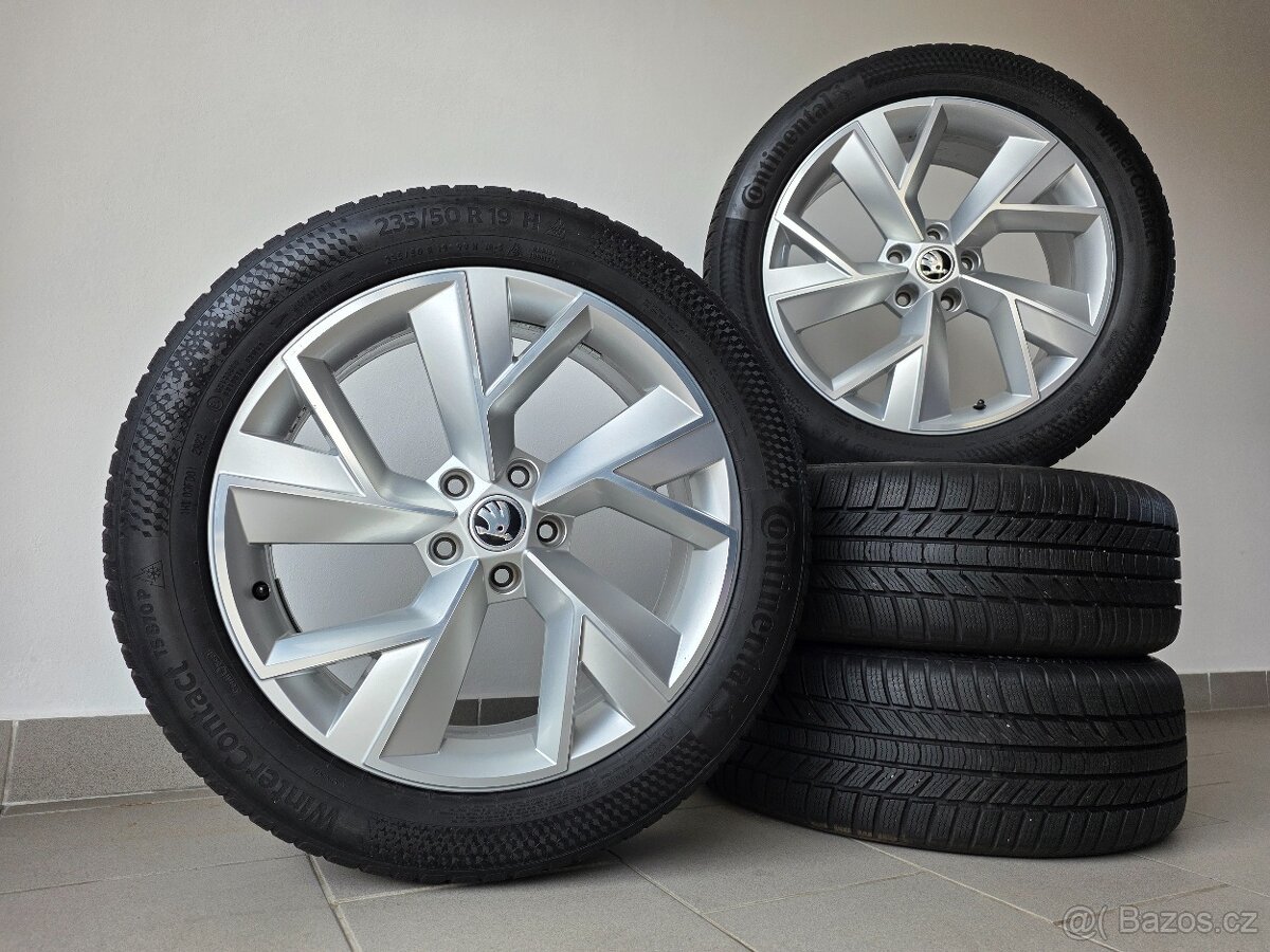 Orig. Skoda Kodiaq - Zimní Continental 235/50/19 - Top