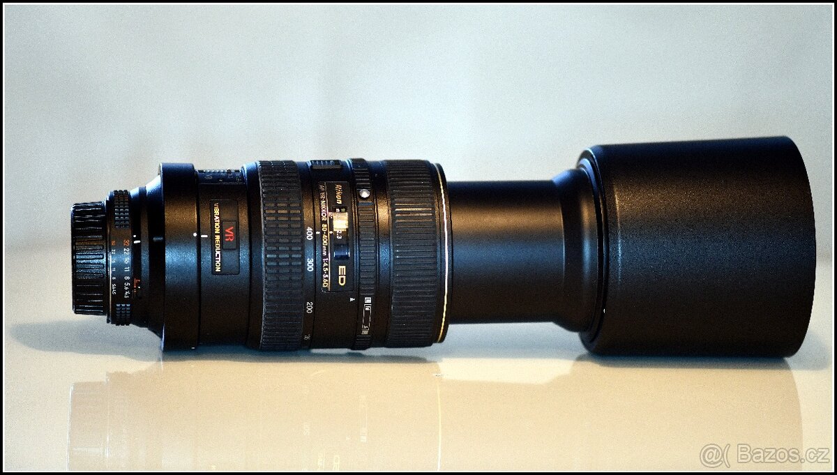 Prodam velmi výkonný super teleobjektiv NIKON