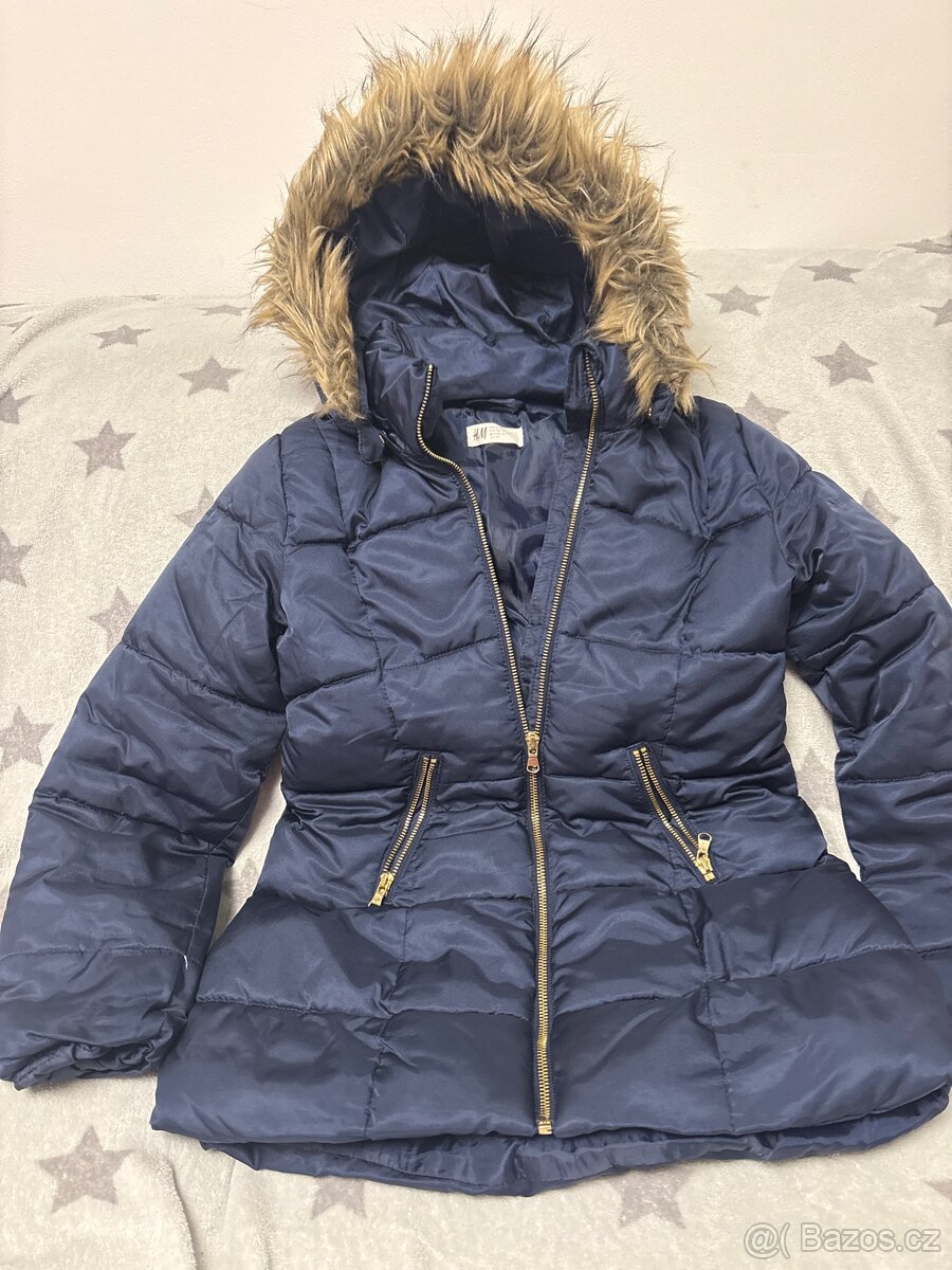 Dívčí bunda H&M vel. 140 SLEVA