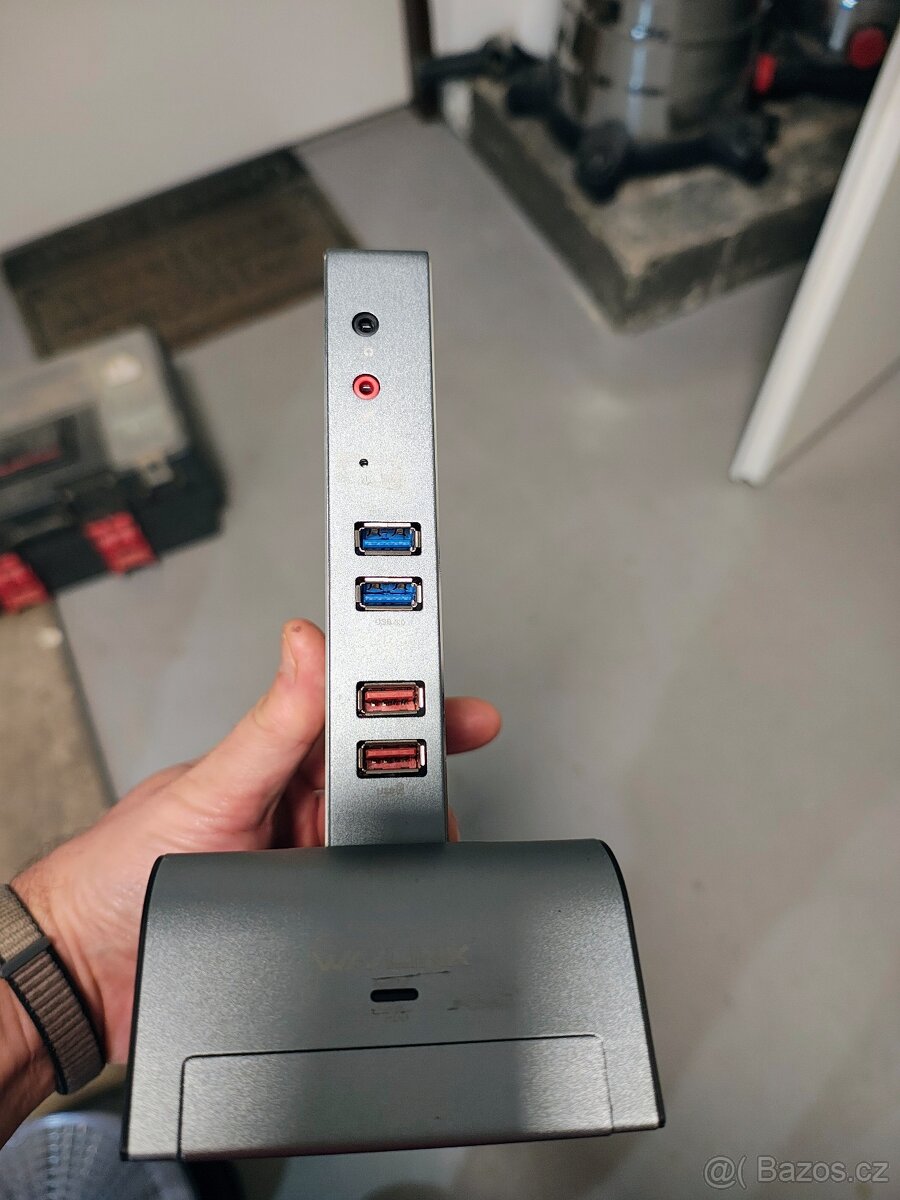 Dokovací stanice, 2 displeje, USB 3.0, zdroj, kabel