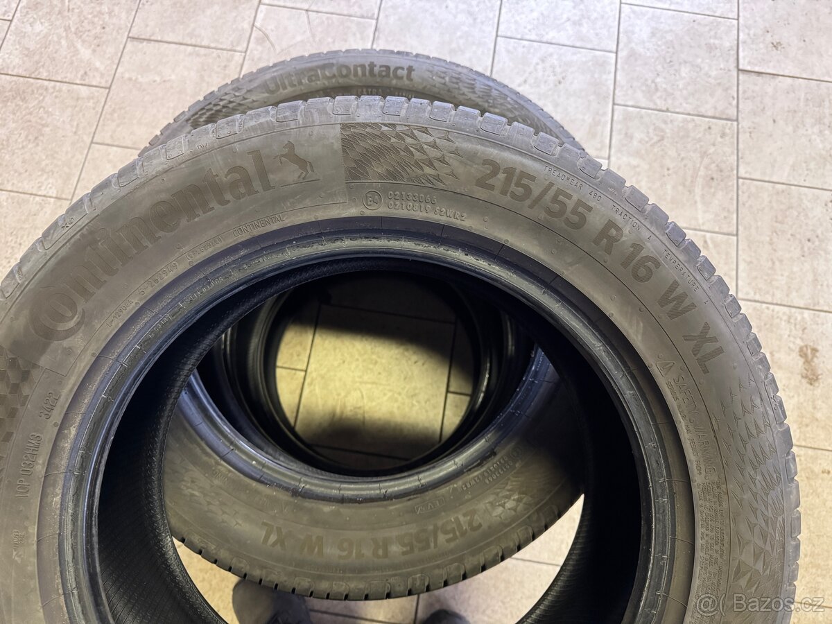 215/55r16 letni Continental