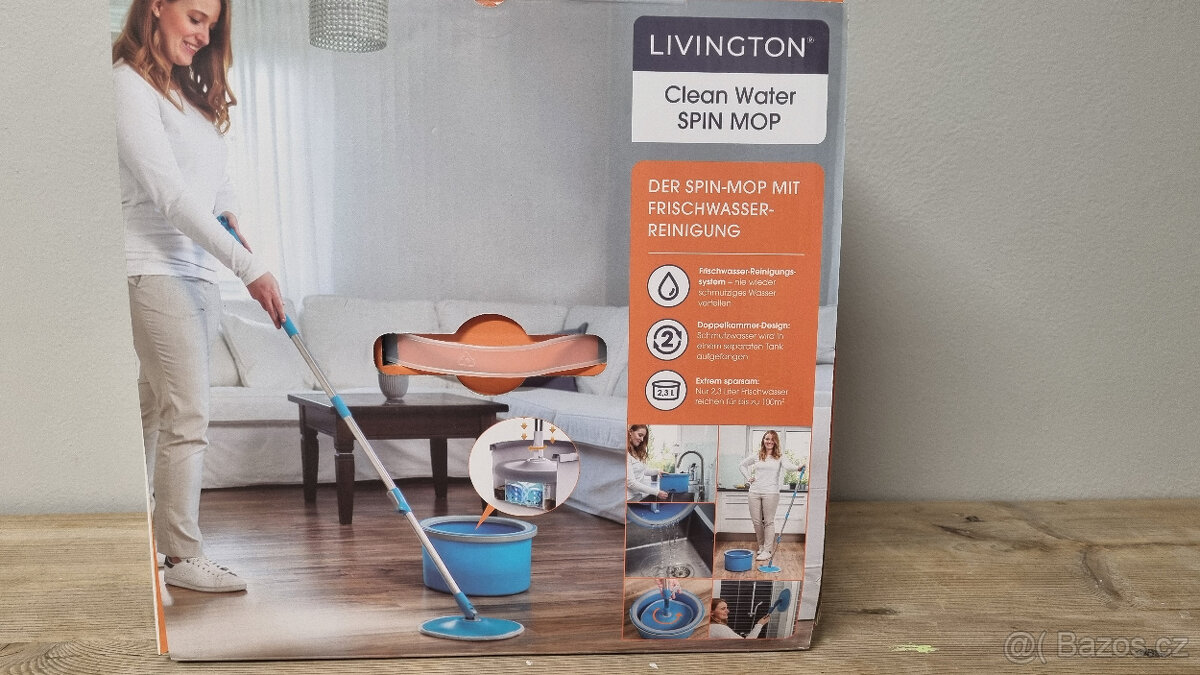 Nový MOP k mytí čistou vodou