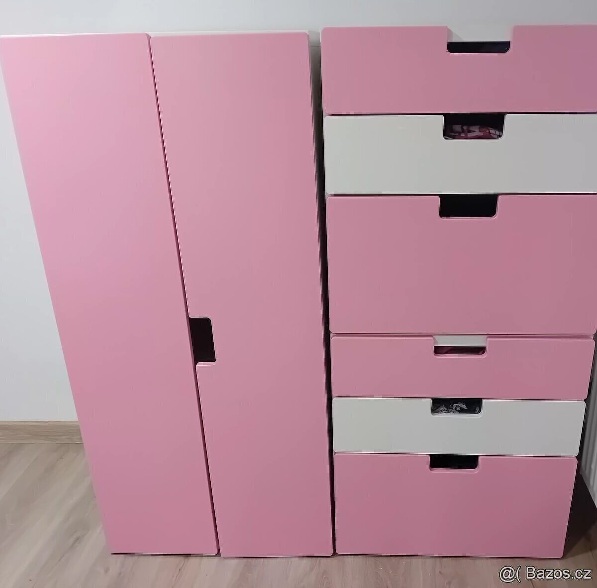 Dětský růžový nábytek STUVA