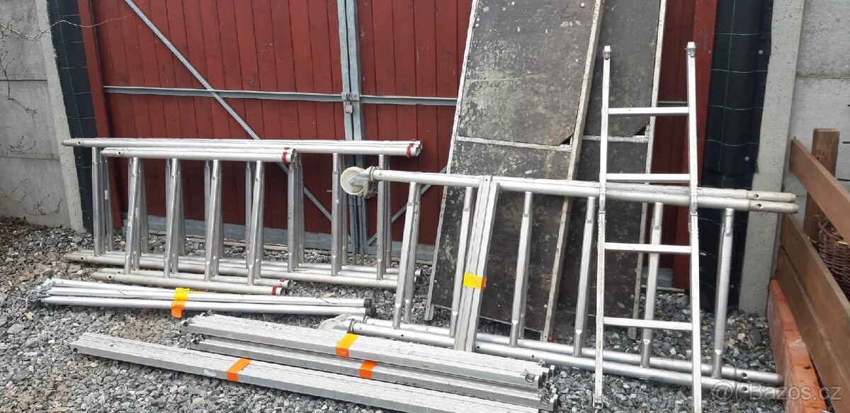 Modelové lešení Hymer