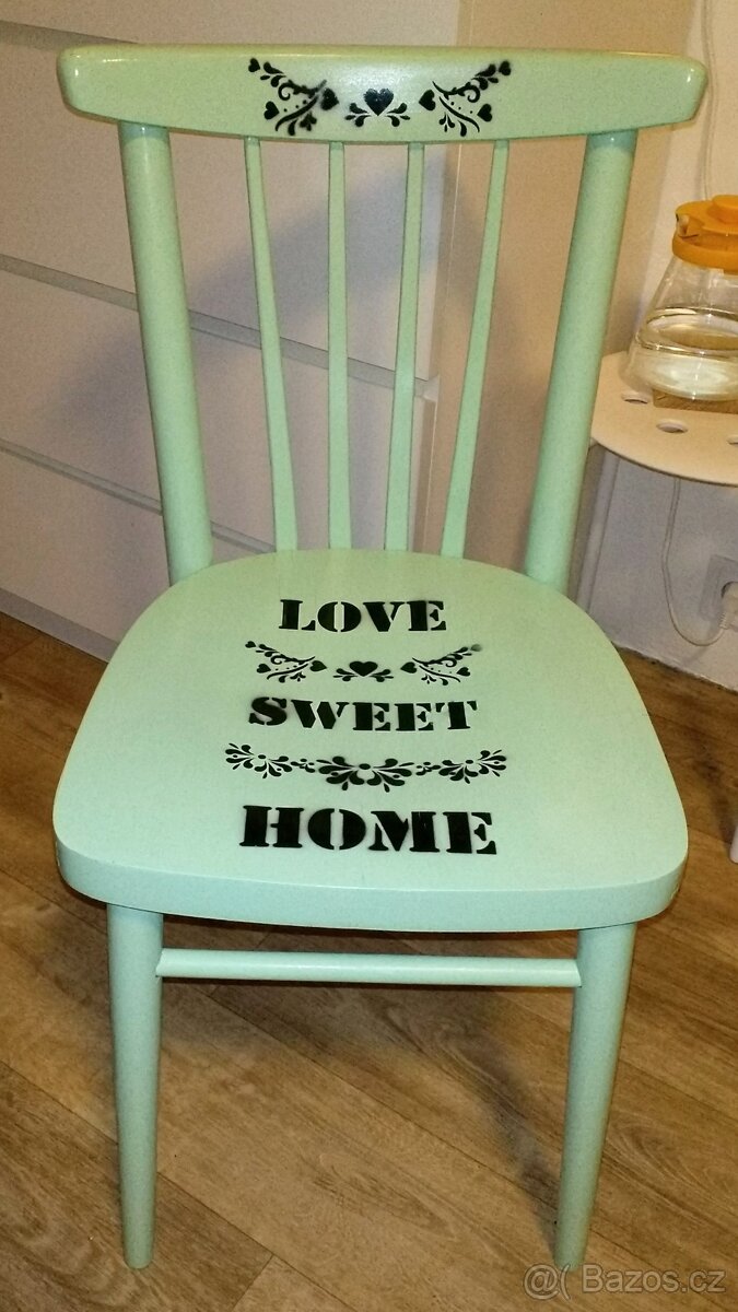 Romantická židle TON - SLEVA