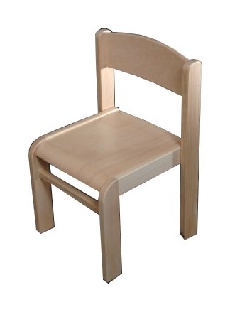 Dětská dřevěná židle
