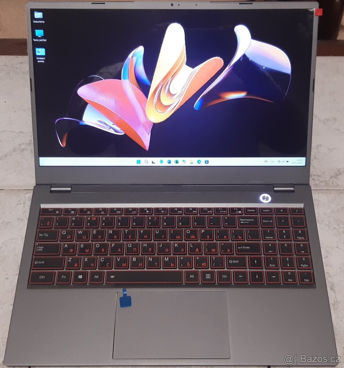 Kovový 15,6" i9-10980HK / 64GB / 2TB M.2 NVM / 2TB SSD
