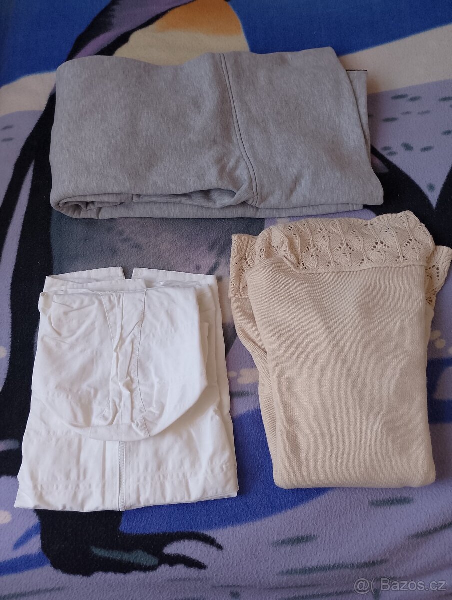 těhotenské/nosící oblečení, vel. S/M