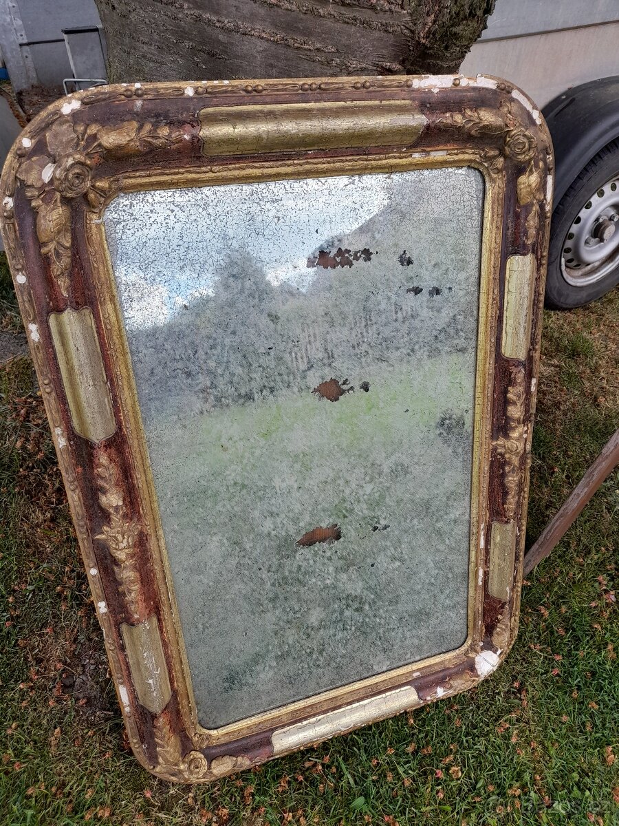 Staré zrcadlo 50×70cm