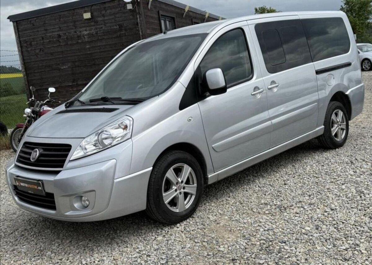 Fiat Scudo NEHAVAROVANÉ 9MÍST TAŽNÉ nafta manuál 94 kw