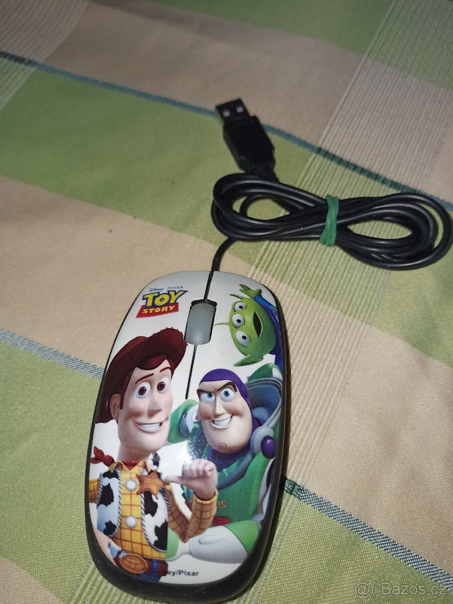 Myš optická kabelová pro děti