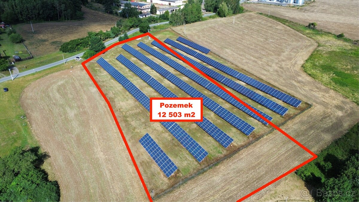 Pozemek pro komerční výstavbu (12 503 m2) - Benešovice