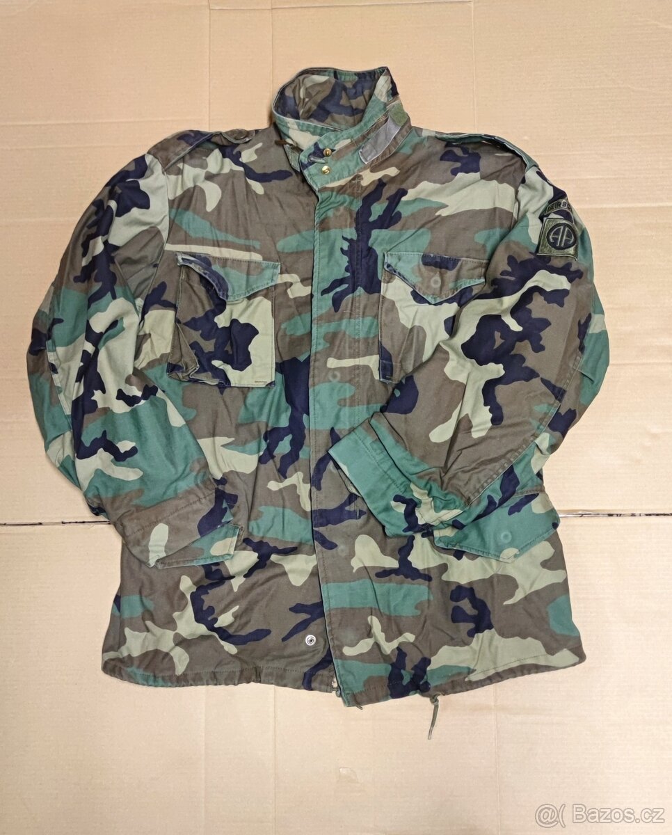bunda USA parka M-65 woodland, vel.L regular