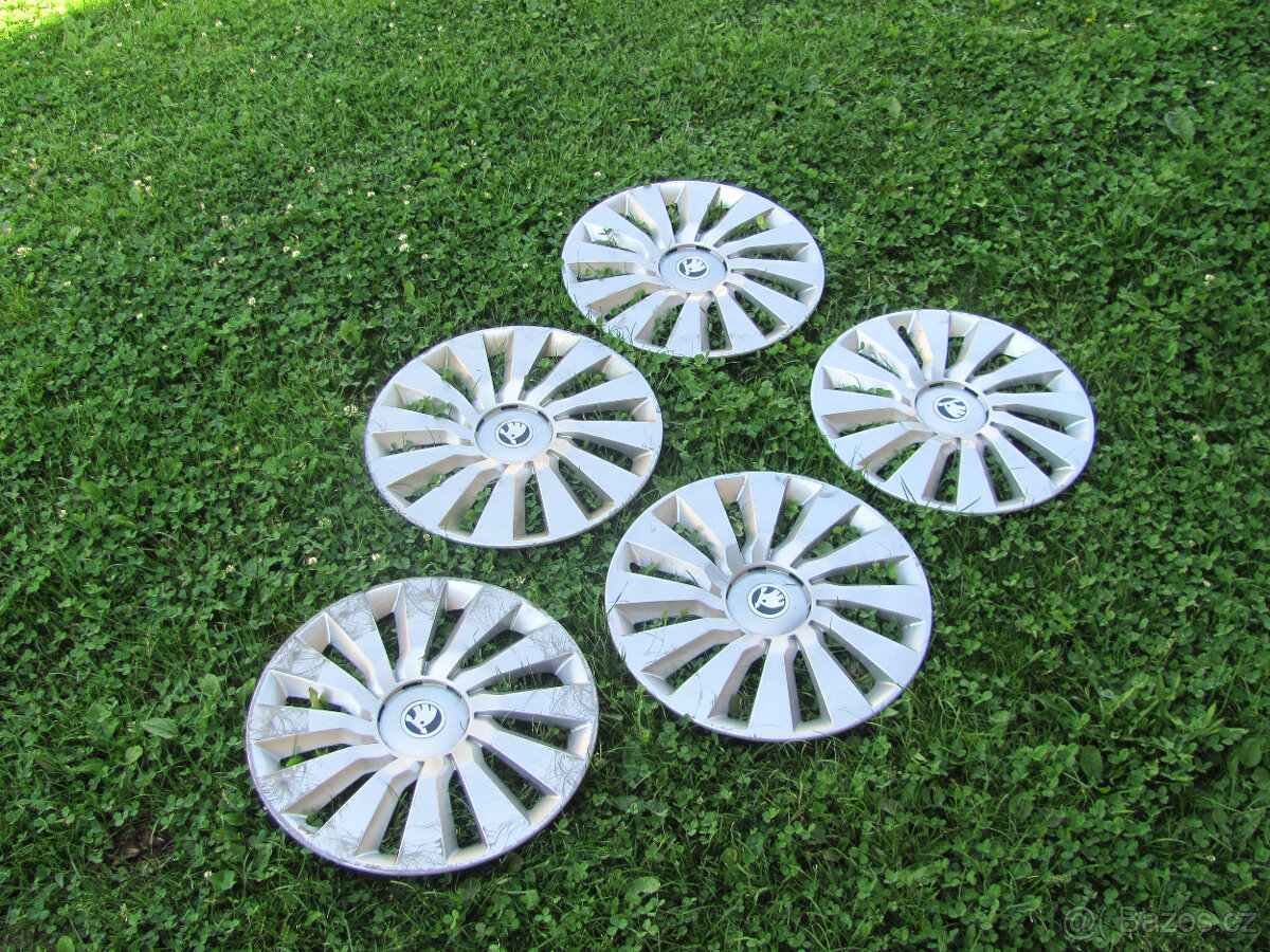 ORIG. POKLICE ŠKODA OCTAVIA III -16" - 5ks