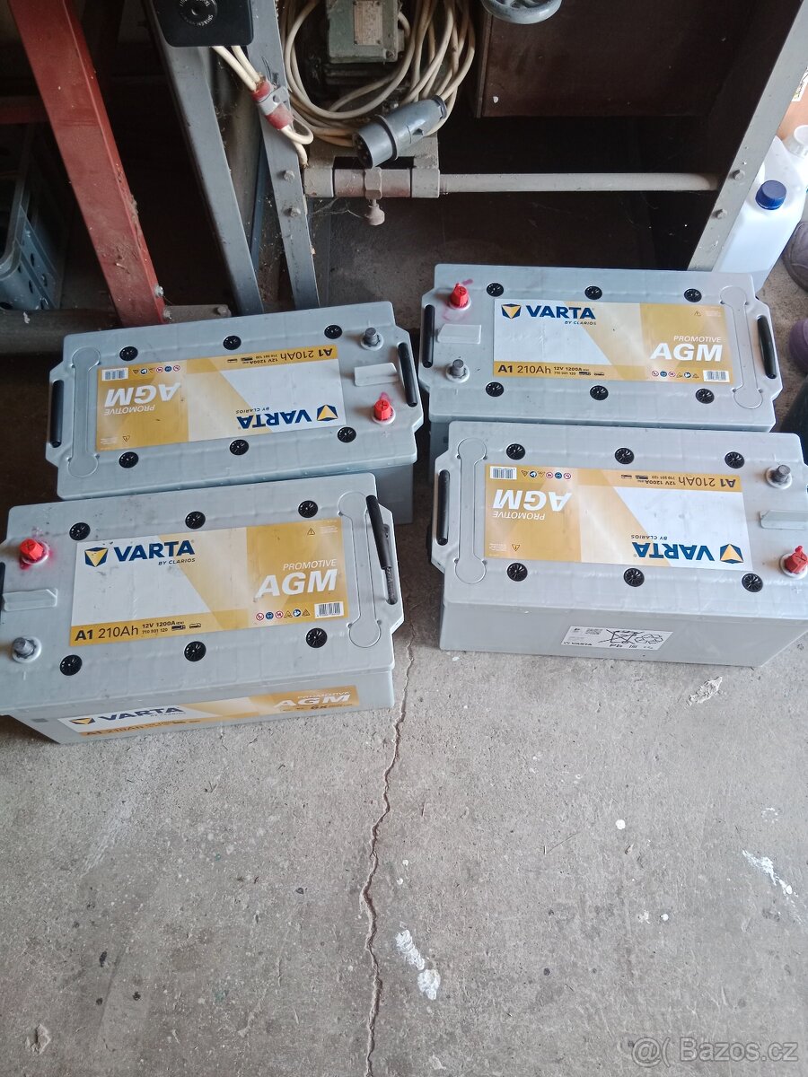 Autobaterie do náklaďáku