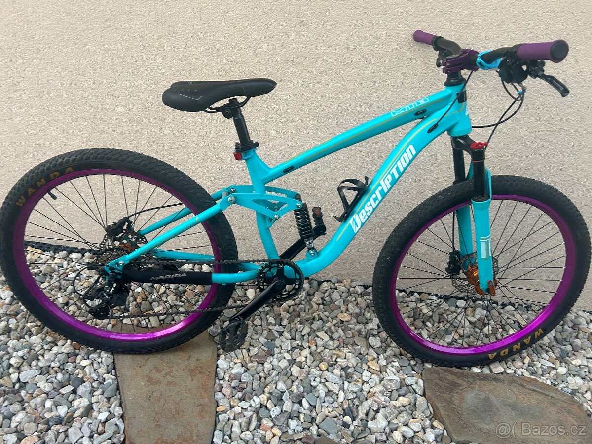 Dětské celoodpružené kolo 26”