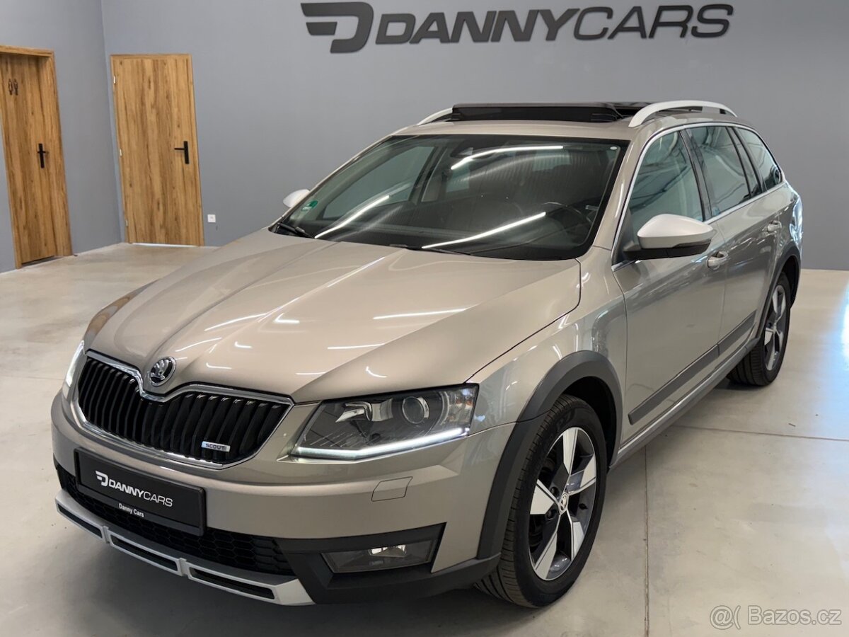 ŠKODA OCTAVIA III SCOUT 2.0TDI 135kw 4x4 DSG, r.v.2016