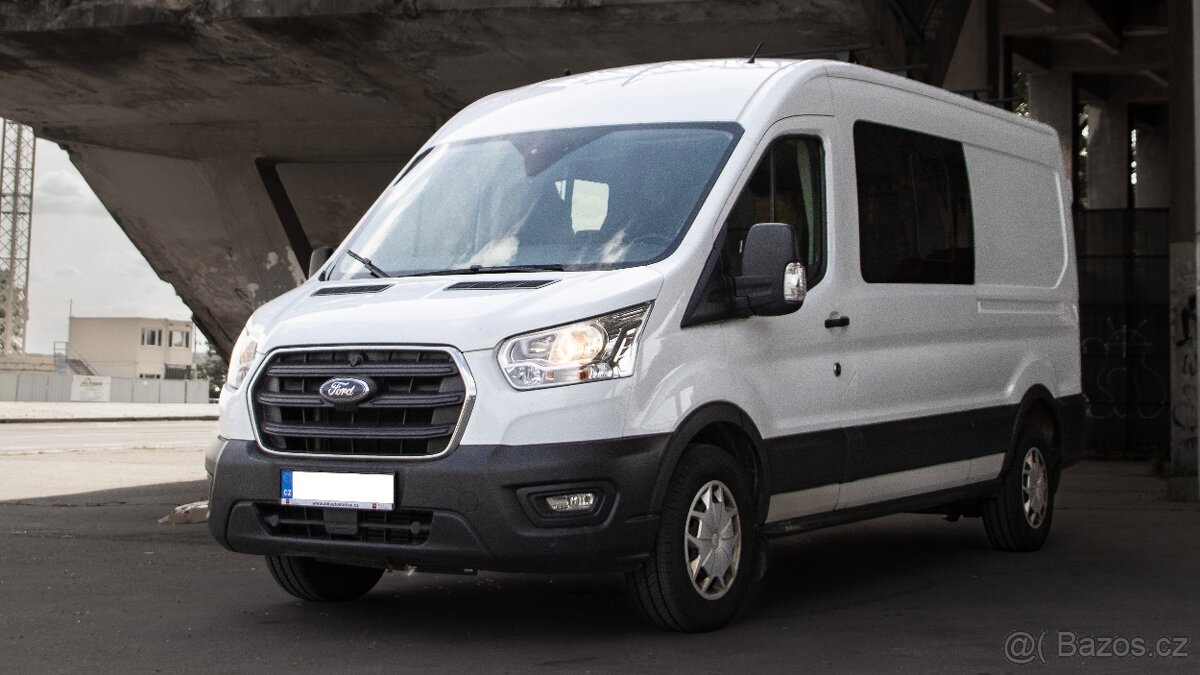 Ford Transit, 2020, L3H2 Trend – 2.0 EcoBlue 96 kW / 7 míst