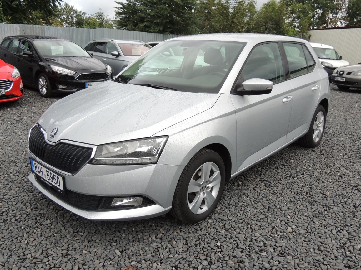 Škoda Fabia 1.0MPi,44kw,2020,34000km,ČR,1.maj.,-21%DPH