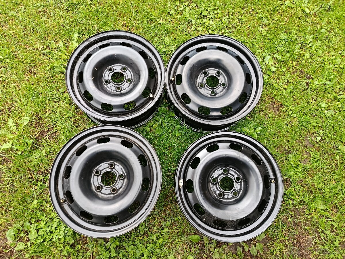Plechové disky Škoda Octavia 1 rozteč 5x100 et38