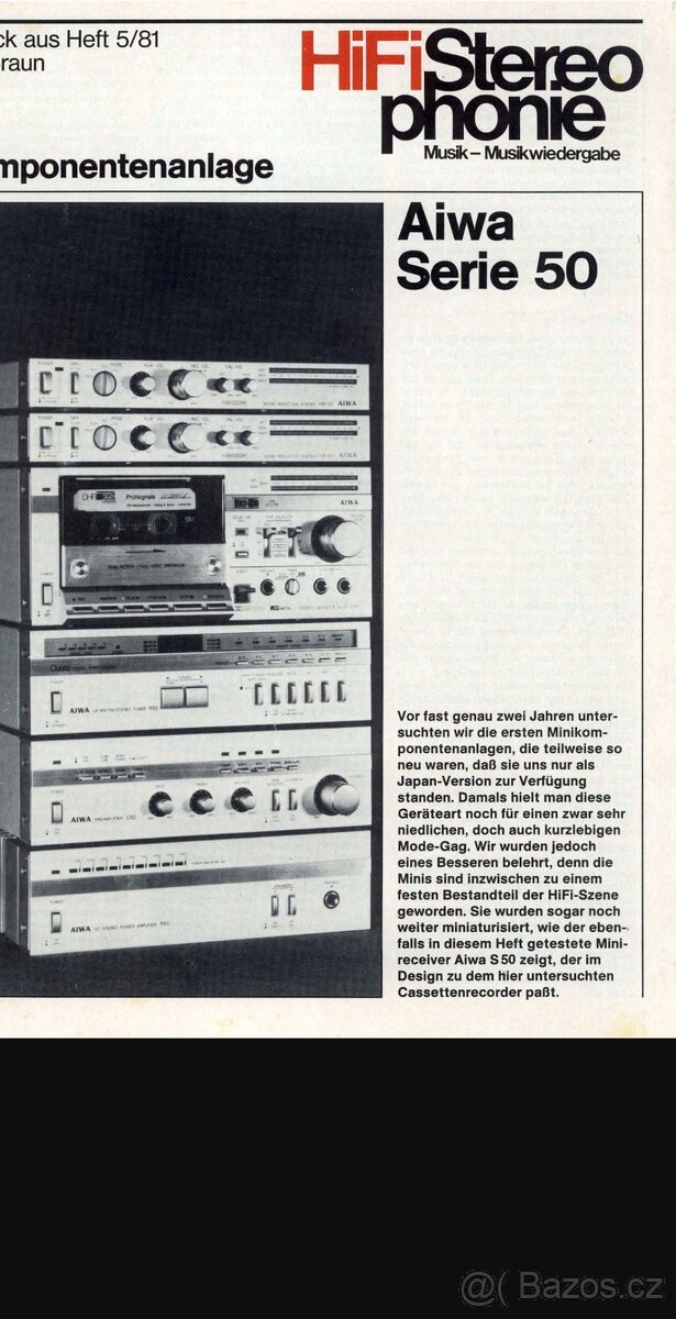 Aiwa Série 22,30,50,60