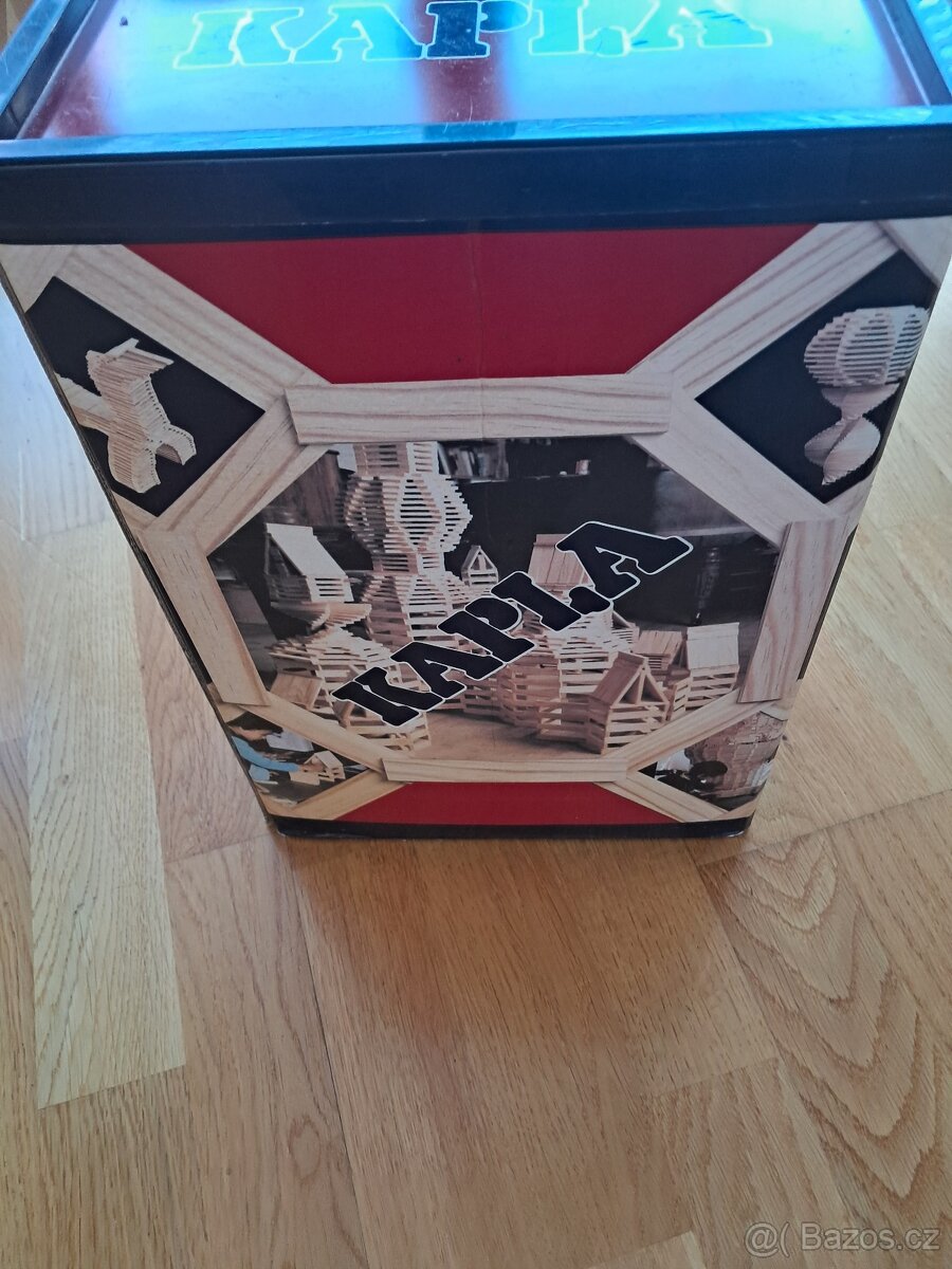 Kapla 200 dřevěná stavebnice