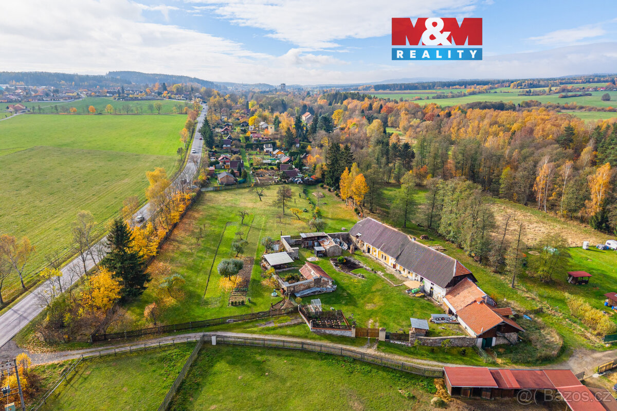 Prodej zemědělské usedlosti, 10050 m², Příbram