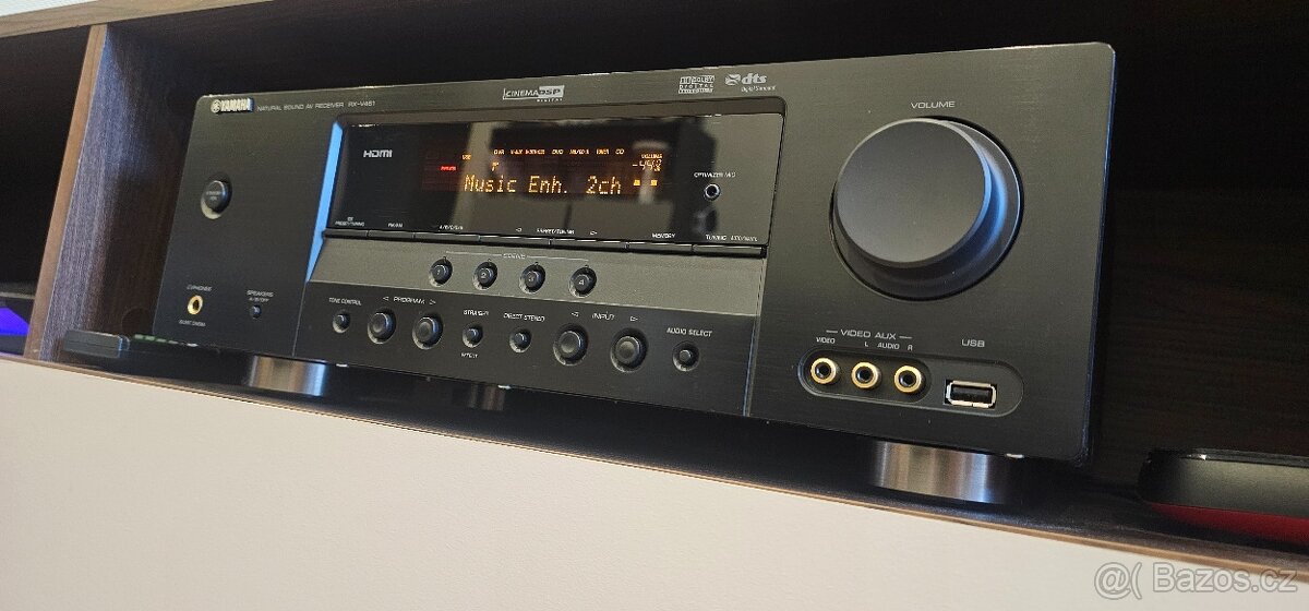 AV Receiver Yamaha RX-V461 HDMI + dálkové ovládání