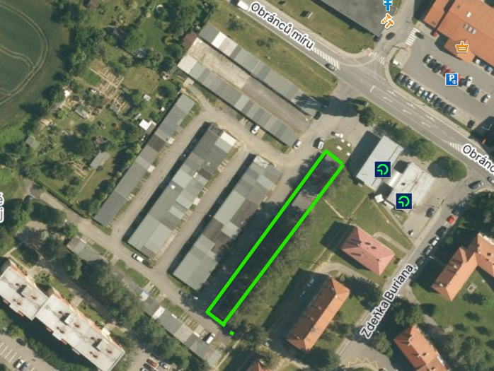 Prodej garáže v Kopřivnici u OMV