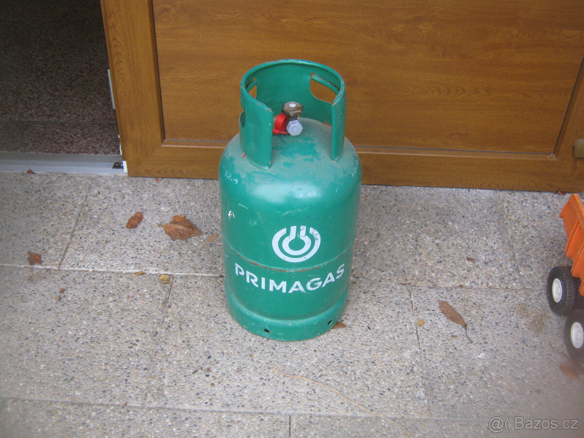 Prodám prázdnou zánovní propan butan bombu-bomby-bomba 10kg.