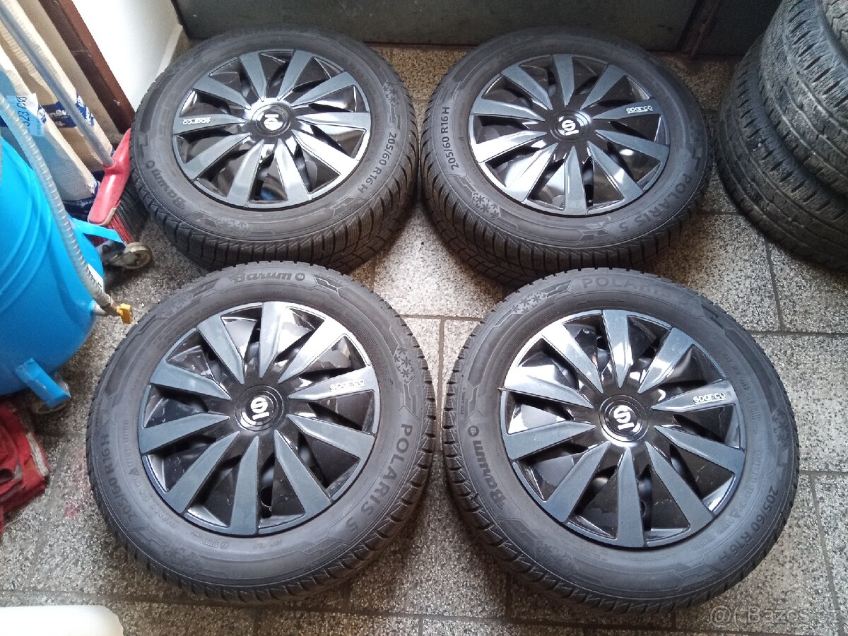 5x100 16" + 205/60 R16 Zimní komplet Kamiq/Arona/T-Cross