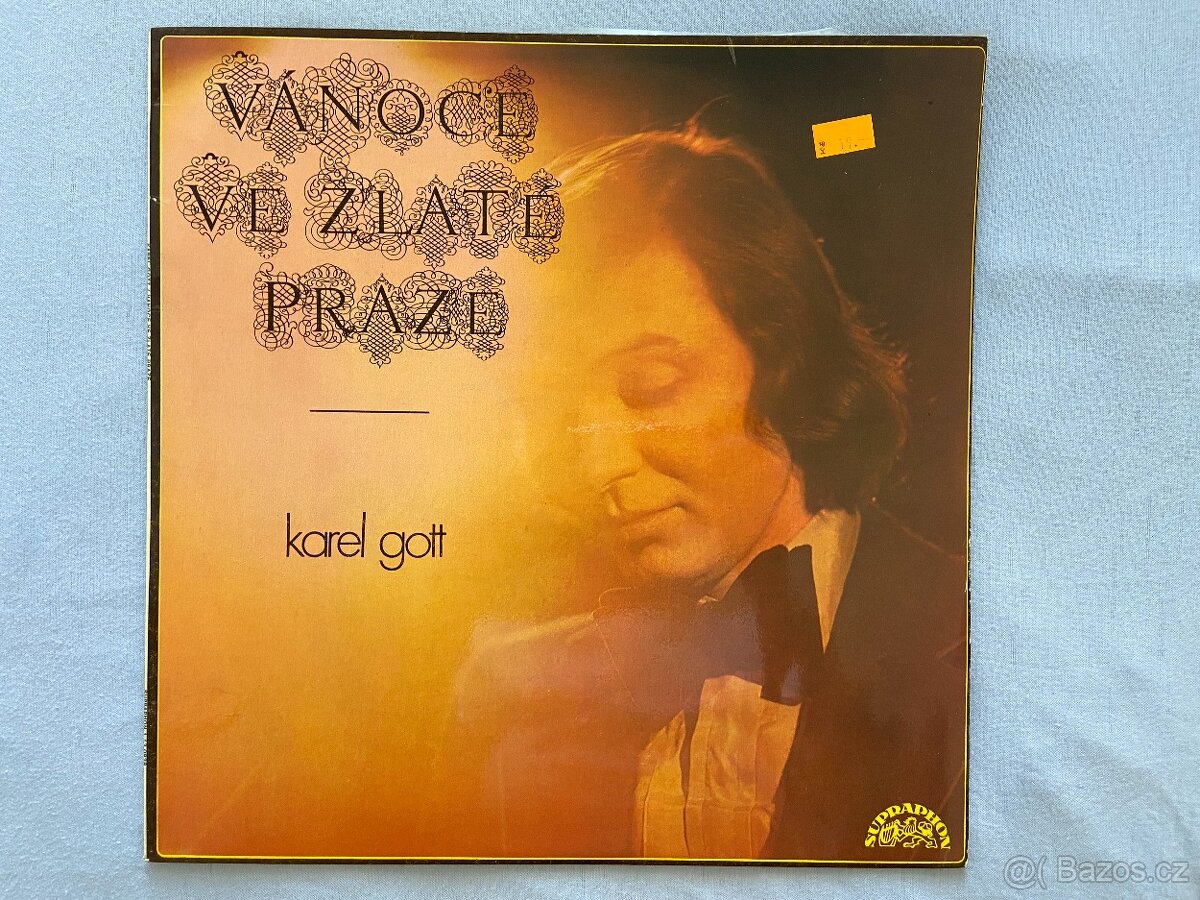 LP deska Karel Gott - Vánoce ve zlaté Praze
