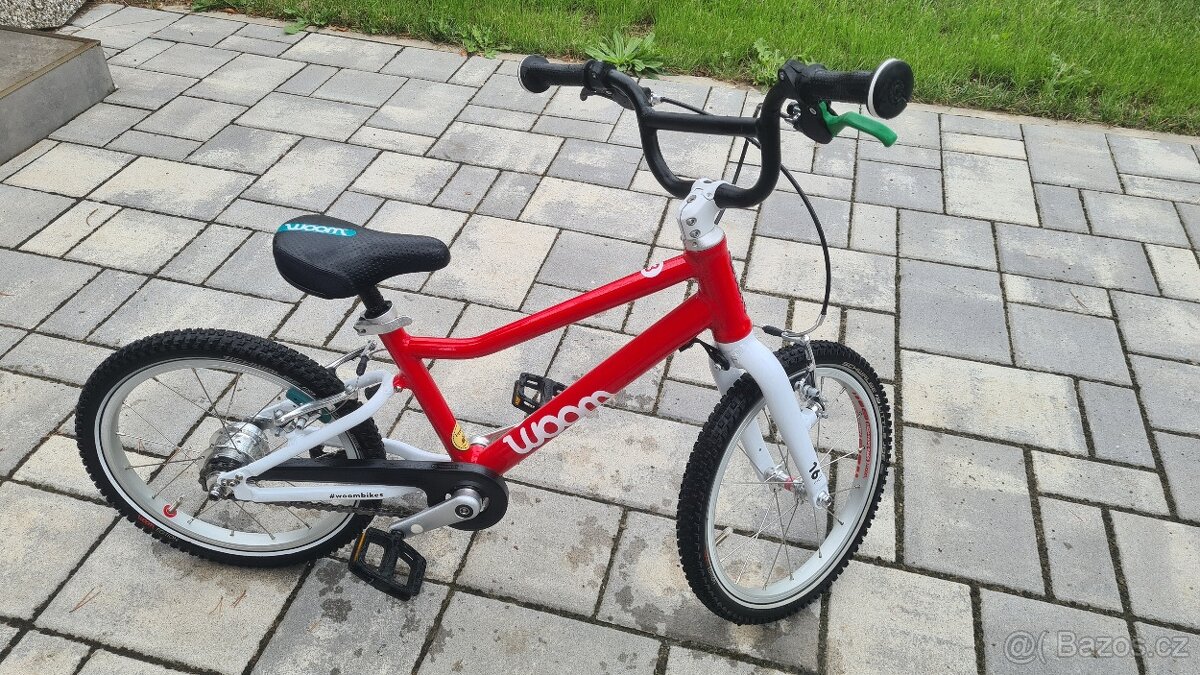 Woom 3 automatic dětské kolo TOP STAV, najeto 50km