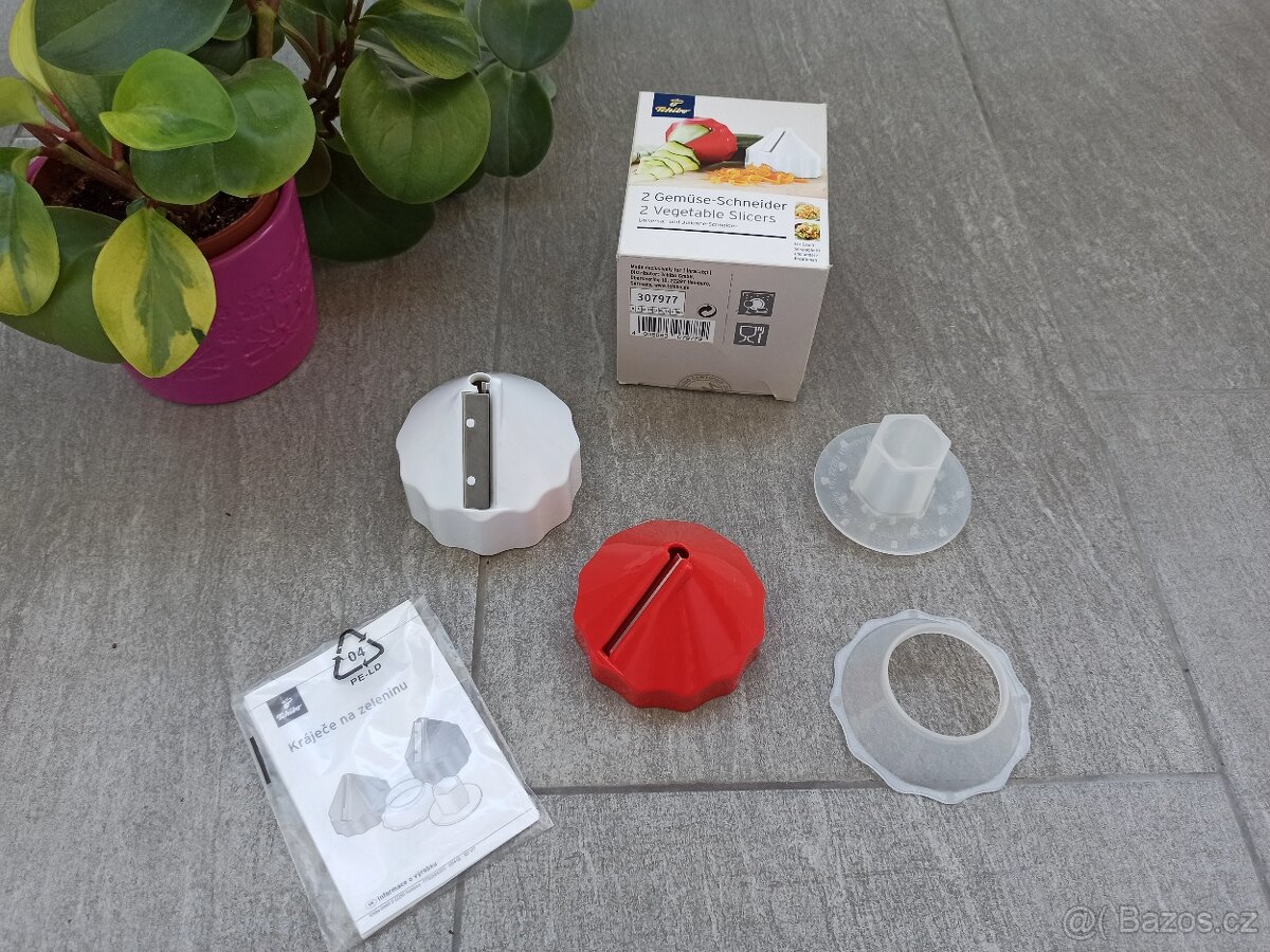 2 kráječe na zeleninu Tchibo