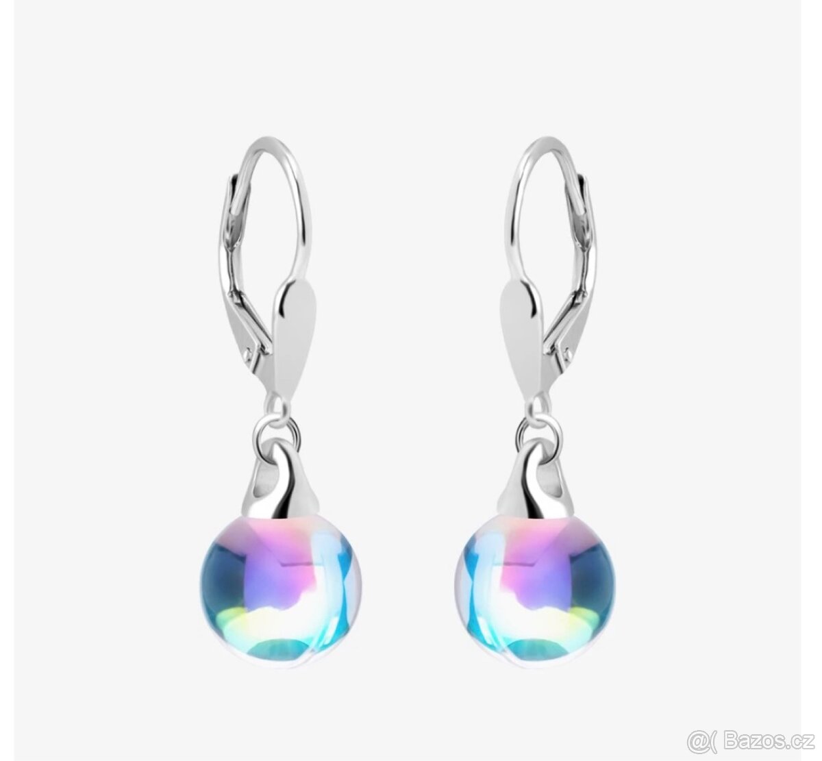 Stříbrné náušnice Preciosa Aquila