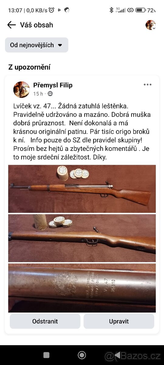 Vzduchovka vz. 47 lvíček