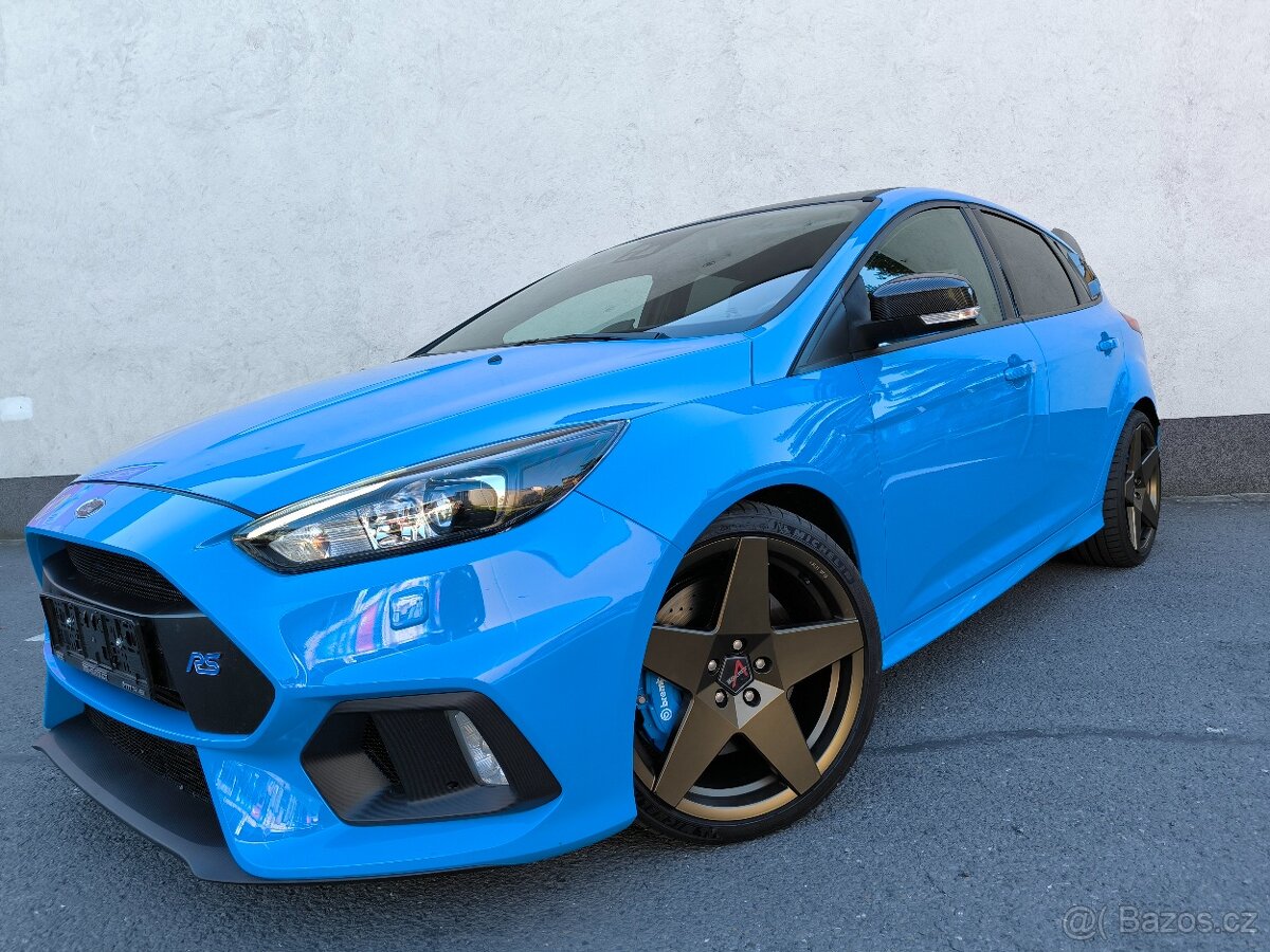 Ford Focus RS MK3 Blue & Black edice, najeto 37tis., DPH