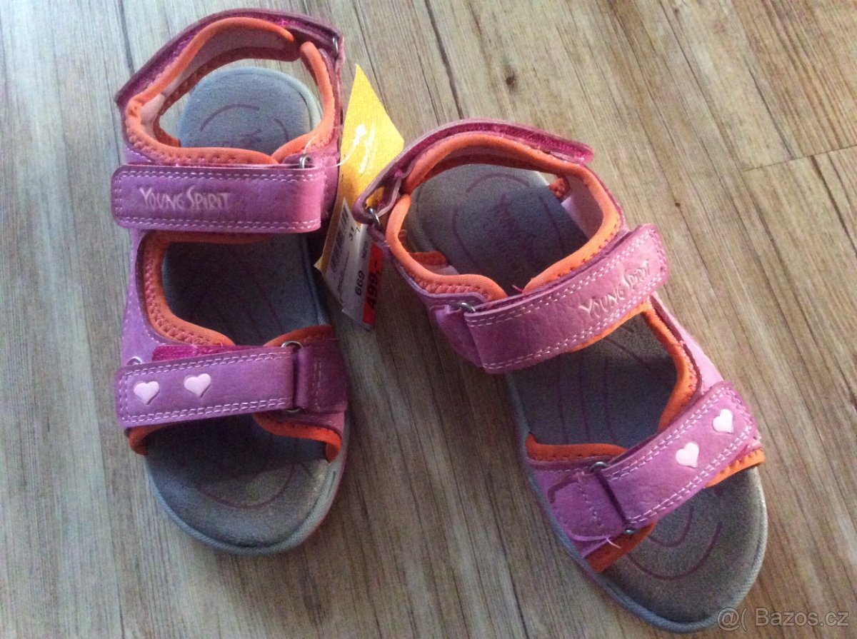 Dívčí sandále Young Spirit Reno 31