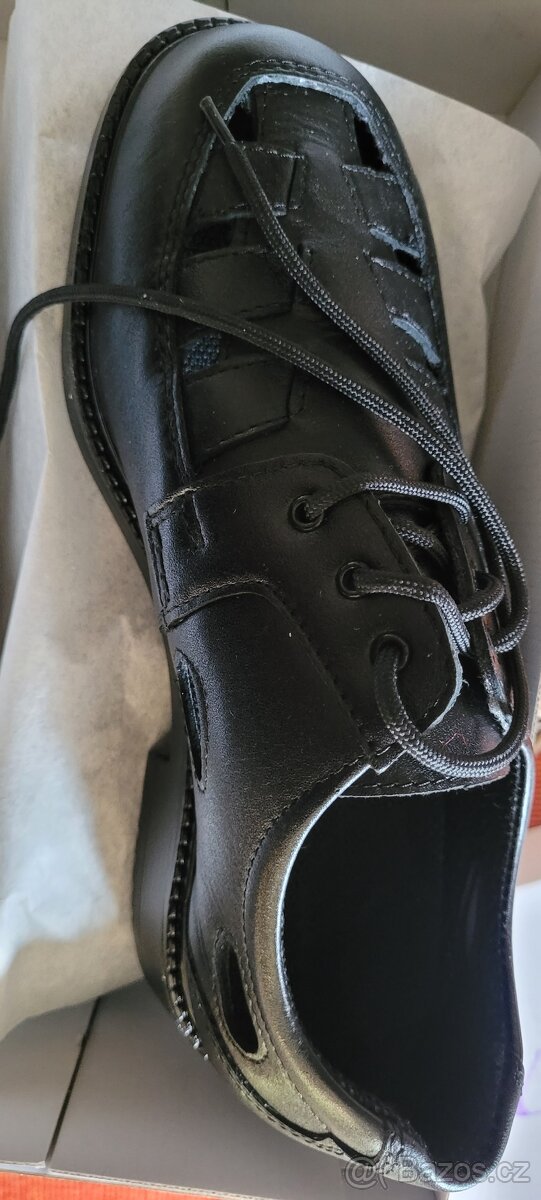Polobotky letní černé vel.41,42